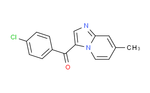 CAS No. 339103-69-4, (4-Chlorophenyl)(7-methylimidazo[1,2-a]pyridin-3-yl)methanone