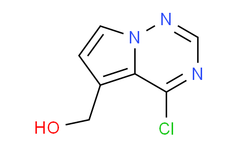 CAS No. 1416440-56-6, (4-Chloropyrrolo[2,1-f][1,2,4]triazin-5-yl)methanol