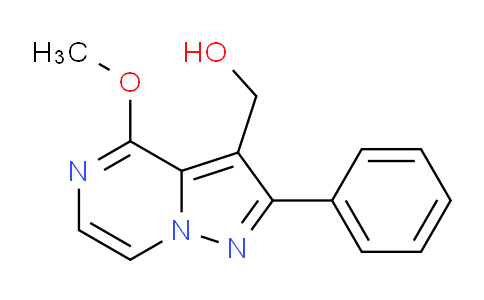 CAS No. 1710293-10-9, (4-Methoxy-2-phenylpyrazolo[1,5-a]pyrazin-3-yl)methanol