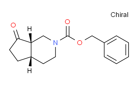 CAS No. 1931930-57-2, (4AS,7aS)-benzyl 7-oxohexahydro-1H-cyclopenta[c]pyridine-2(3H)-carboxylate