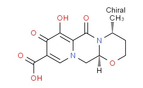 CAS No. 1246616-73-8, (4R,12aS)-7-Hydroxy-4-methyl-6,8-dioxo-3,4,6,8,12,12a-hexahydro-2H-pyrido[1',2':4,5]pyrazino[2,1-b][1,3]oxazine-9-carboxylic acid