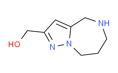 CAS No. 1221792-15-9, (5,6,7,8-Tetrahydro-4H-pyrazolo[1,5-a][1,4]diazepin-2-yl)methanol
