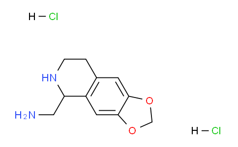 CAS No. 1823871-68-6, (5,6,7,8-Tetrahydro-[1,3]dioxolo[4,5-g]isoquinolin-5-yl)methanamine dihydrochloride
