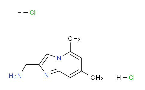 CAS No. 1300712-91-7, (5,7-Dimethylimidazo[1,2-a]pyridin-2-yl)methanamine dihydrochloride