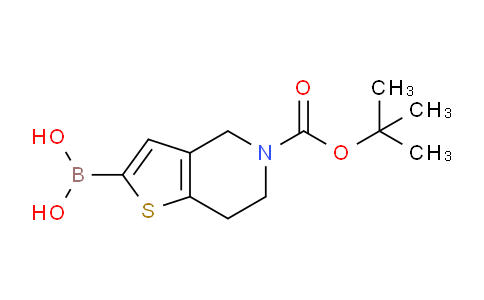 CAS No. 1078151-34-4, (5-(tert-Butoxycarbonyl)-4,5,6,7-tetrahydrothieno[3,2-c]pyridin-2-yl)boronic acid