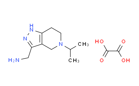 CAS No. 1201633-49-9, (5-Isopropyl-4,5,6,7-tetrahydro-1H-pyrazolo[4,3-c]pyridin-3-yl)methanamine oxalate