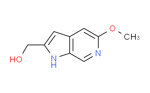 CAS No. 17288-43-6, (5-Methoxy-1H-pyrrolo[2,3-c]pyridin-2-yl)methanol