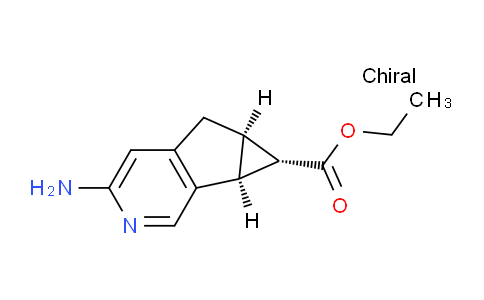CAS No. 1544739-15-2, (5aR,6S,6aS)-ethyl 3-amino-5,5a,6,6a-tetrahydrocyclopropa[4,5]cyclopenta[1,2-c]pyridine-6-carboxylate