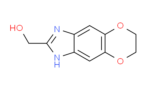 CAS No. 870544-33-5, (6,7-Dihydro-1H-[1,4]dioxino[2',3':4,5]benzo[1,2-d]imidazol-2-yl)methanol