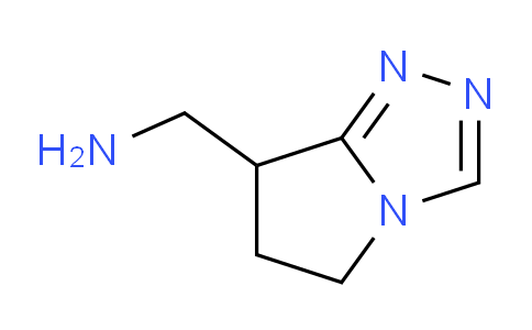 CAS No. 1707583-98-9, (6,7-Dihydro-5H-pyrrolo[2,1-c][1,2,4]triazol-7-yl)methanamine
