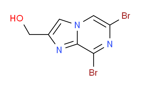 CAS No. 1382451-66-2, (6,8-Dibromoimidazo[1,2-a]pyrazin-2-yl)methanol