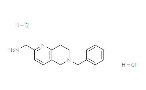 CAS No. 1956382-20-9, (6-Benzyl-5,6,7,8-tetrahydro-1,6-naphthyridin-2-yl)methanamine dihydrochloride