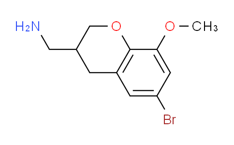CAS No. 885271-56-7, (6-Bromo-8-methoxychroman-3-yl)methanamine