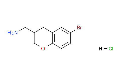 CAS No. 1187931-52-7, (6-Bromochroman-3-yl)methanamine hydrochloride