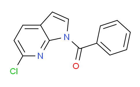 CAS No. 143468-11-5, (6-Chloro-1H-pyrrolo[2,3-b]pyridin-1-yl)(phenyl)methanone