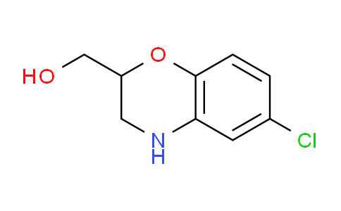 CAS No. 176383-57-6, (6-Chloro-3,4-dihydro-2H-benzo[b][1,4]oxazin-2-yl)methanol