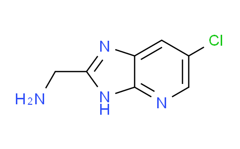 CAS No. 933750-78-8, (6-Chloro-3H-imidazo[4,5-b]pyridin-2-yl)methanamine