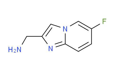 CAS No. 1020033-86-6, (6-Fluoroimidazo[1,2-a]pyridin-2-yl)methanamine