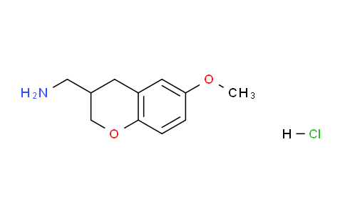 CAS No. 1187929-03-8, (6-Methoxychroman-3-yl)methanamine hydrochloride