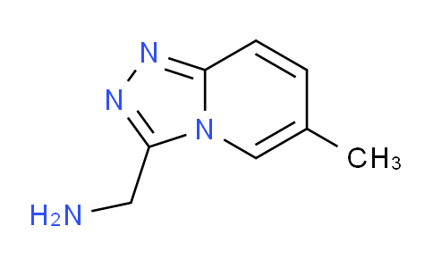 CAS No. 1020033-68-4, (6-Methyl-[1,2,4]triazolo[4,3-a]pyridin-3-yl)methanamine