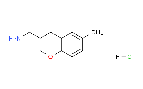 CAS No. 1956385-37-7, (6-Methylchroman-3-yl)methanamine hydrochloride