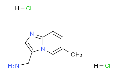 CAS No. 1951442-12-8, (6-Methylimidazo[1,2-a]pyridin-3-yl)methanamine dihydrochloride