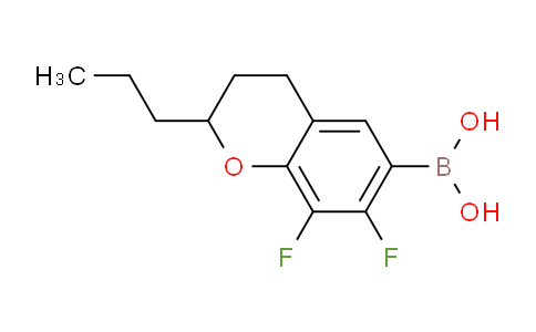 CAS No. 819861-92-2, (7,8-Difluoro-2-propylchroman-6-yl)boronic acid