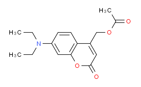 CAS No. 88861-51-2, (7-(Diethylamino)-2-oxo-2H-chromen-4-yl)methyl acetate