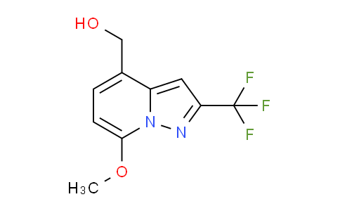 909718-28-1 | (7-Methoxy-2-(trifluoromethyl)pyrazolo[1,5-a]pyridin-4-yl)methanol