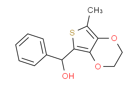 CAS No. 1284422-43-0, (7-Methyl-2,3-dihydrothieno[3,4-b][1,4]dioxin-5-yl)(phenyl)methanol