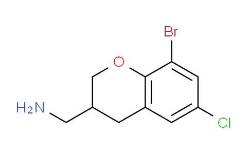 CAS No. 885271-41-0, (8-Bromo-6-chlorochroman-3-yl)methanamine