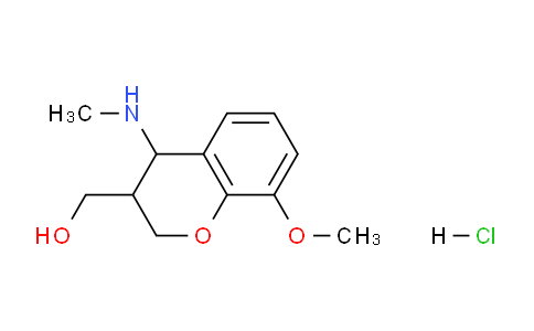 CAS No. 321391-99-5, (8-Methoxy-4-(methylamino)chroman-3-yl)methanol hydrochloride