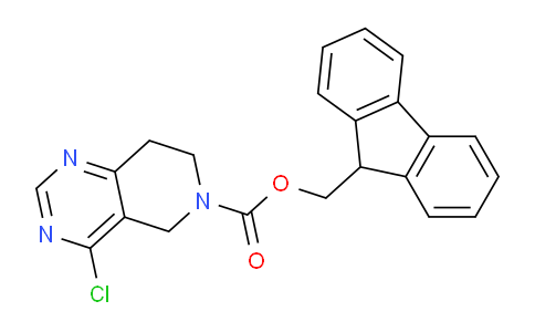CAS No. 916420-25-2, (9H-Fluoren-9-yl)methyl 4-chloro-7,8-dihydropyrido[4,3-d]pyrimidine-6(5H)-carboxylate
