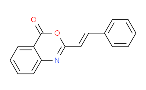 CAS No. 108608-01-1, (E)-2-Styryl-4H-benzo[d][1,3]oxazin-4-one