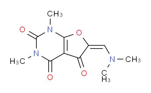 CAS No. 453557-63-6, (E)-6-((Dimethylamino)methylene)-1,3-dimethylfuro[2,3-d]pyrimidine-2,4,5(1H,3H,6H)-trione