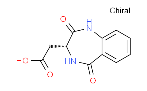 CAS No. 1217717-66-2, (R)-2-(2,5-Dioxo-2,3,4,5-tetrahydro-1H-benzo[e][1,4]diazepin-3-yl)acetic acid