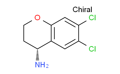 CAS No. 1055955-33-3, (R)-6,7-Dichlorochroman-4-amine