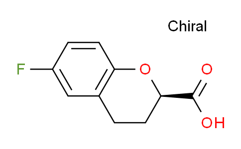 CAS No. 129101-37-7, (R)-6-Fluorochroman-2-carboxylic acid