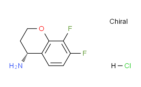 CAS No. 1266231-84-8, (R)-7,8-Difluorochroman-4-amine hydrochloride
