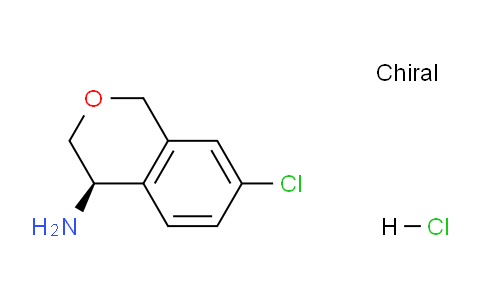 CAS No. 1956436-66-0, (R)-7-Chloroisochroman-4-amine hydrochloride