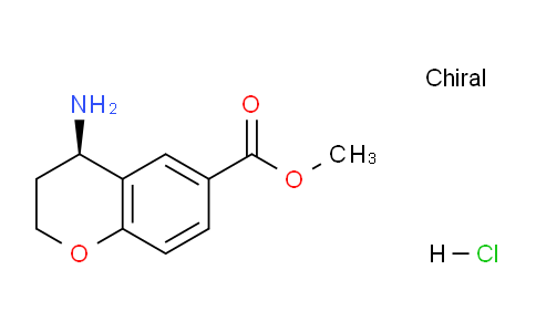CAS No. 1246509-59-0, (R)-Methyl 4-aminochroman-6-carboxylate hydrochloride