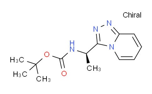 CAS No. 915375-35-8, (R)-tert-Butyl (1-([1,2,4]triazolo[4,3-a]pyridin-3-yl)ethyl)carbamate