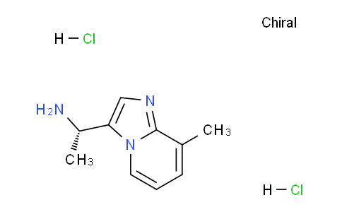 CAS No. 1373029-21-0, (S)-1-(8-Methylimidazo[1,2-a]pyridin-3-yl)ethanamine dihydrochloride