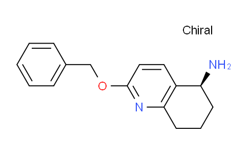 CAS No. 286381-74-6, (S)-2-(Benzyloxy)-5,6,7,8-tetrahydroquinolin-5-amine
