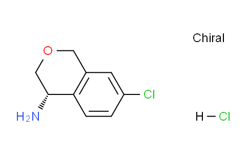 CAS No. 1956436-63-7, (S)-7-Chloroisochroman-4-amine hydrochloride