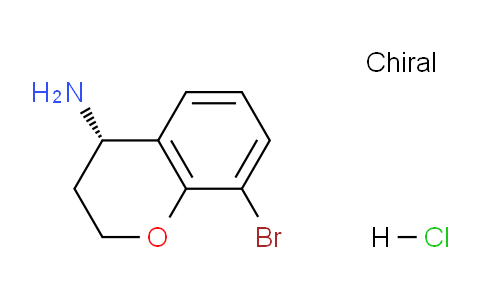 CAS No. 1810074-67-9, (S)-8-Bromochroman-4-amine hydrochloride