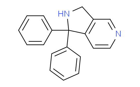 CAS No. 1570232-81-3, 1,1-Diphenyl-2,3-dihydro-1H-pyrrolo[3,4-c]pyridine