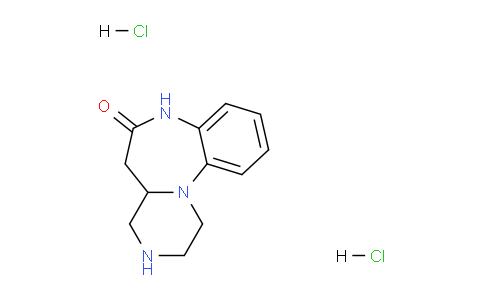 CAS No. 1272758-13-0, 1,2,3,4,4A,5-hexahydrobenzo[b]pyrazino[1,2-d][1,4]diazepin-6(7H)-one dihydrochloride