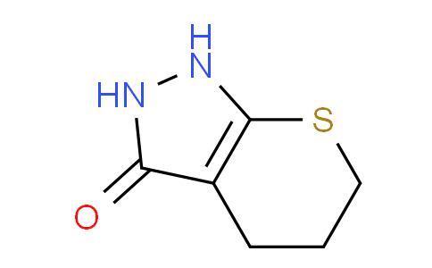CAS No. 58509-71-0, 1,2,5,6-Tetrahydrothiopyrano[2,3-c]pyrazol-3(4H)-one