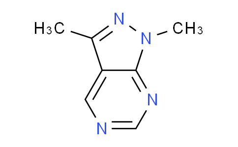 CAS No. 87412-92-8, 1,3-Dimethyl-1H-pyrazolo[3,4-d]pyrimidine